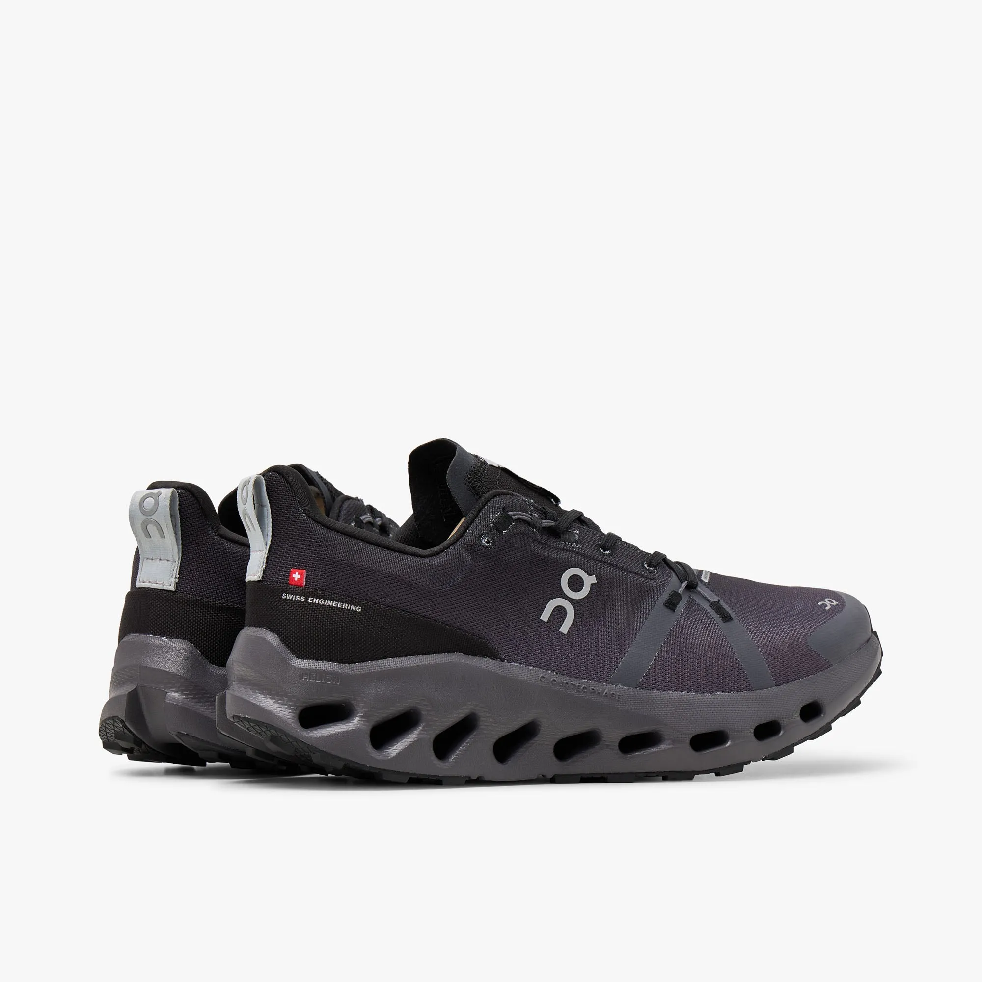 On Cloudsurfer Trail Waterproof Eclipse / Black