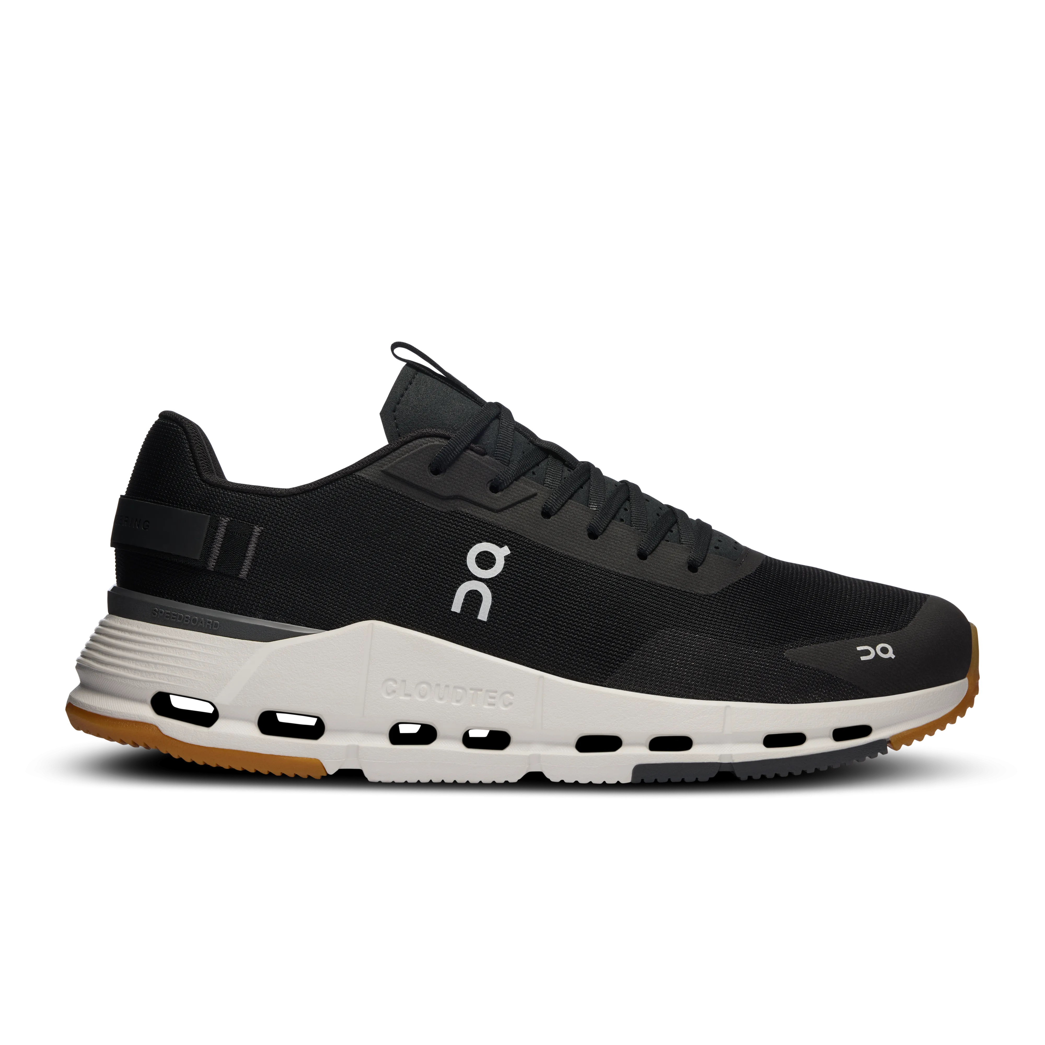 On Running Men's Cloudnova Form 2 Shoes - Black / Ivory