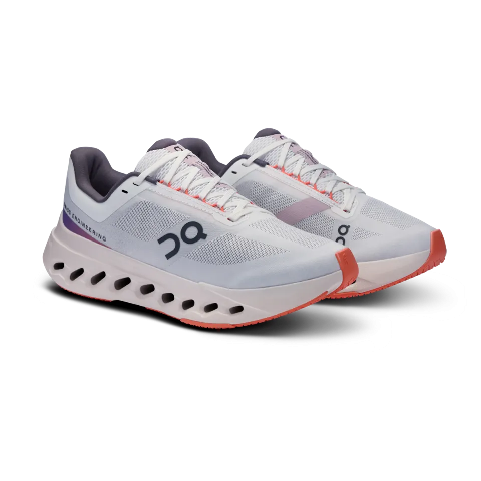 On Women's Cloudsurfer Next White/Flame