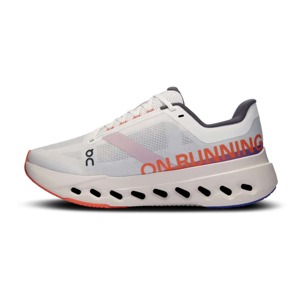 On Women's Cloudsurfer Next White/Flame