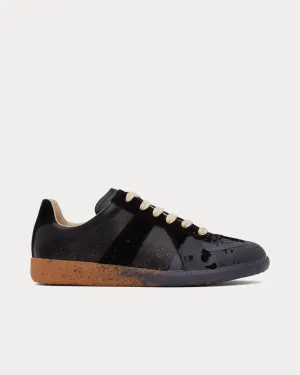Paint Replica Black / Pewter Low Top Sneakers