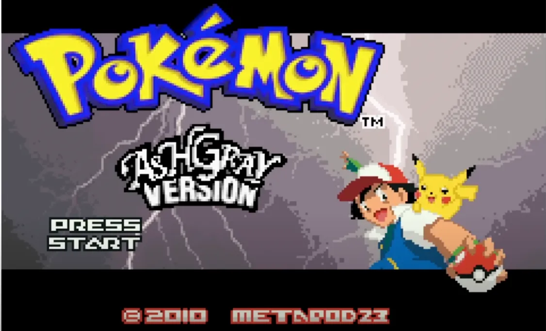 Pokemon Ash Gray (Repro) - GBA