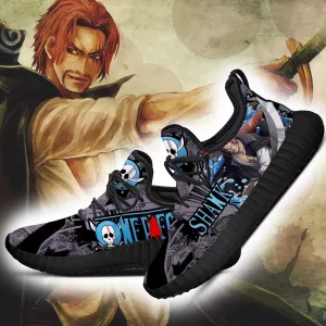 Red Hair Shanks Reze Shoes OP Anime Shoes Fan Gift Idea TT04