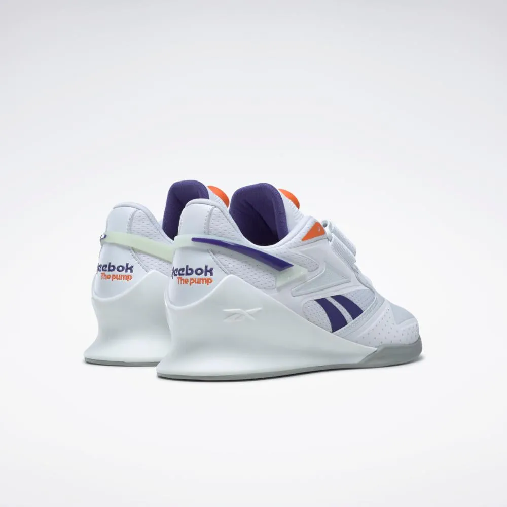 Reebok Footwear Women Legacy Lifter III Shoes FTWWHT/BOLPRP/SMAORA