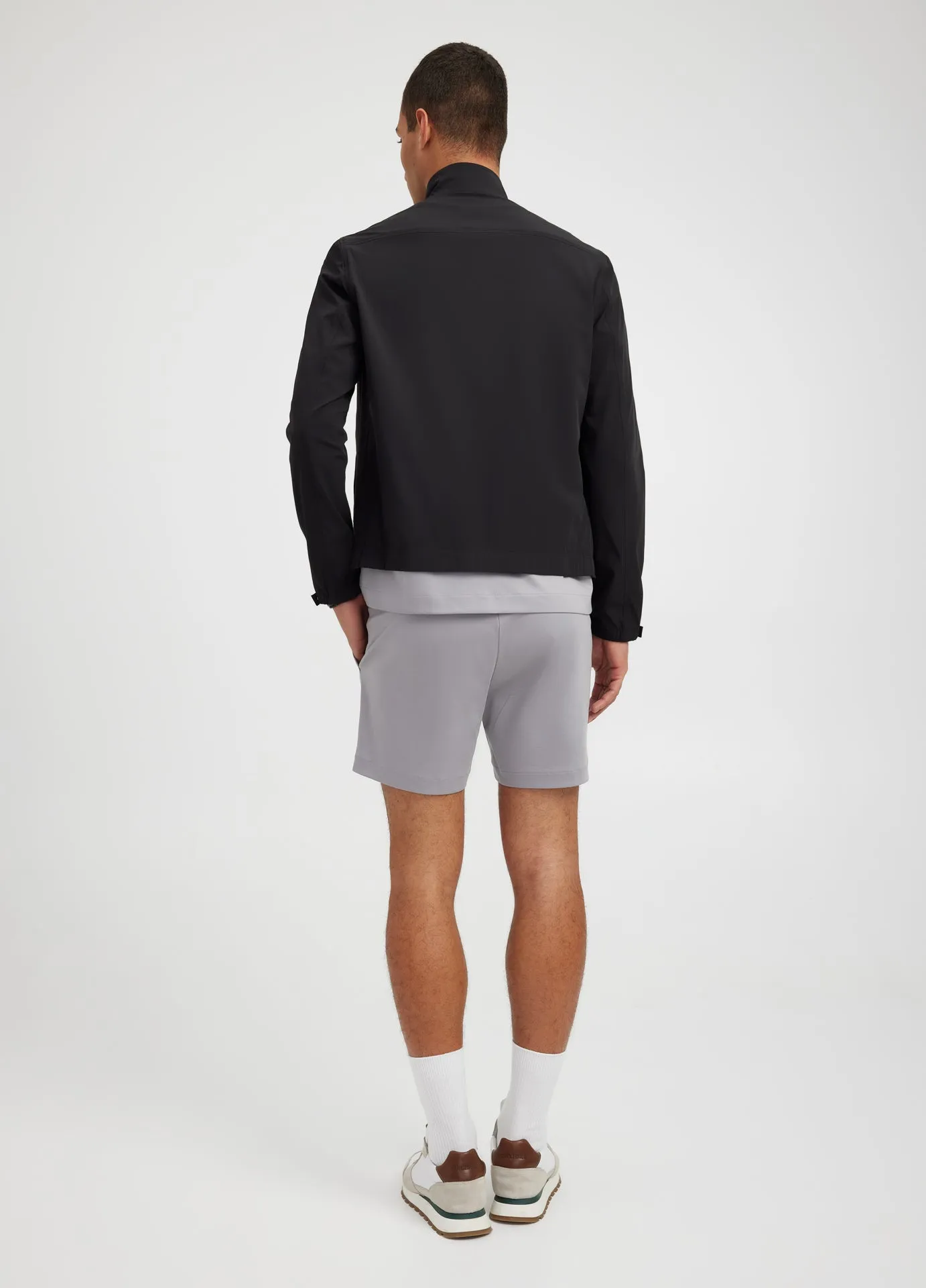 Relaxed Fit Knit Shorts Grey