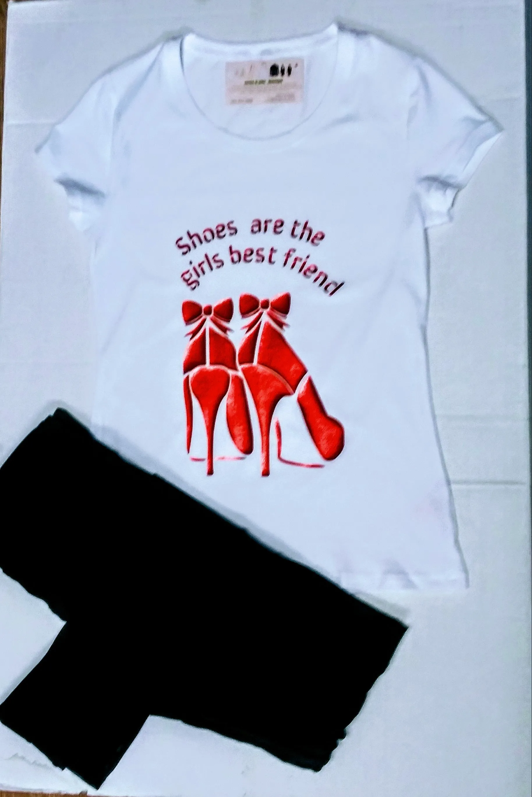 Shoes Are The Girls Best Friend  Women T-Shirt