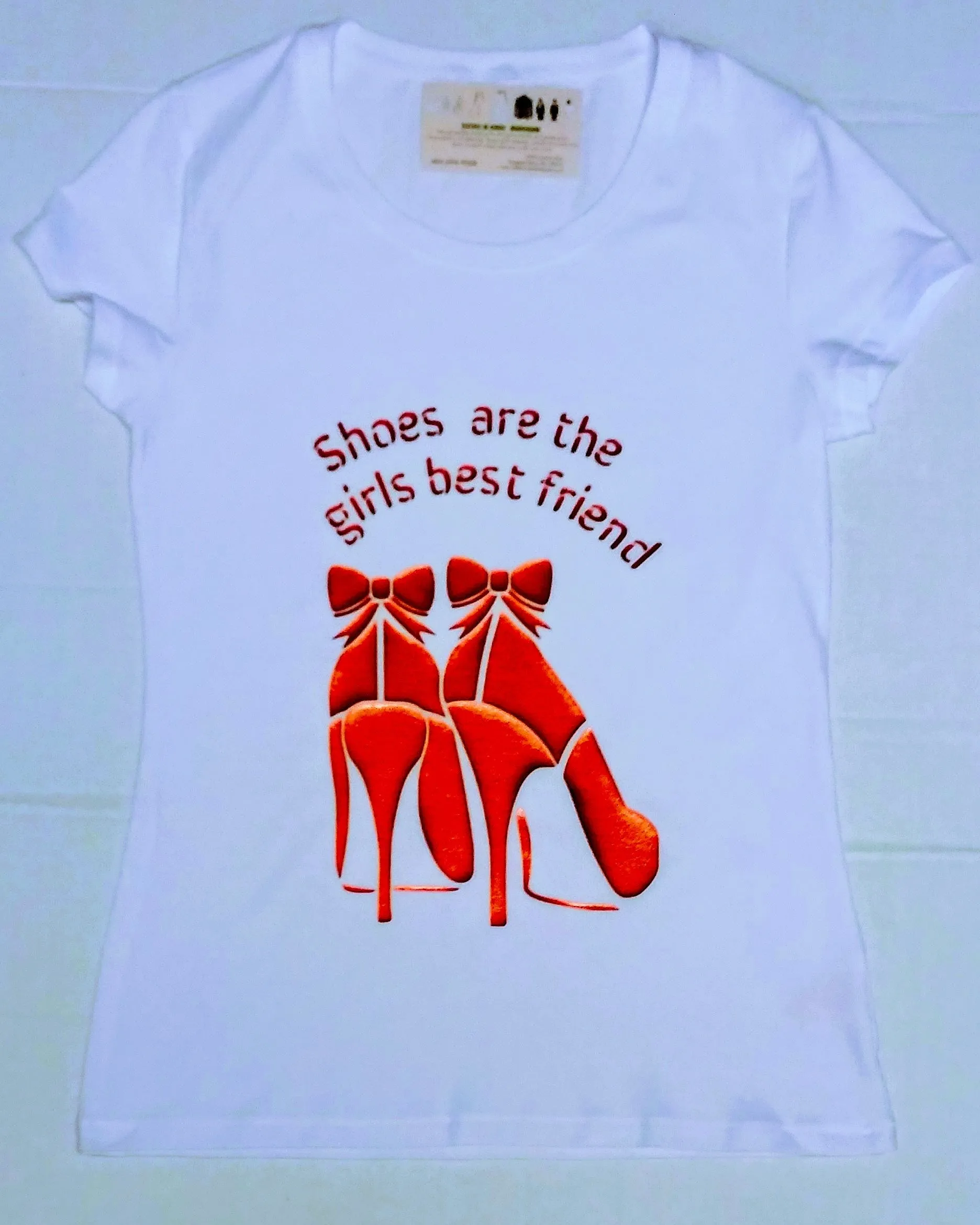 Shoes Are The Girls Best Friend  Women T-Shirt