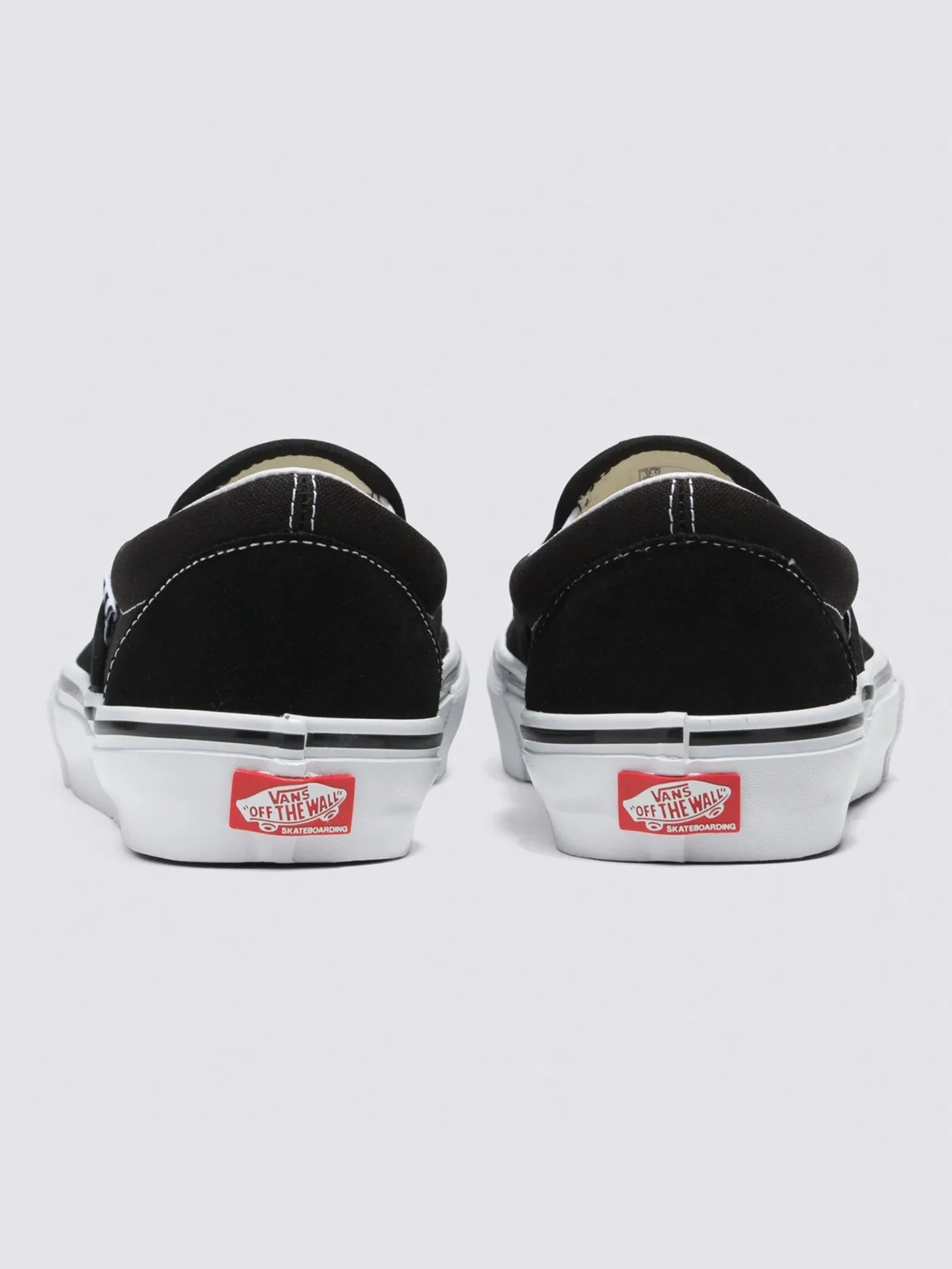 Skate Slip-On Black/White Shoes