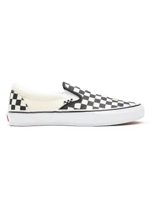 Skate Slip-On Checkerboard Black/Off White Shoes