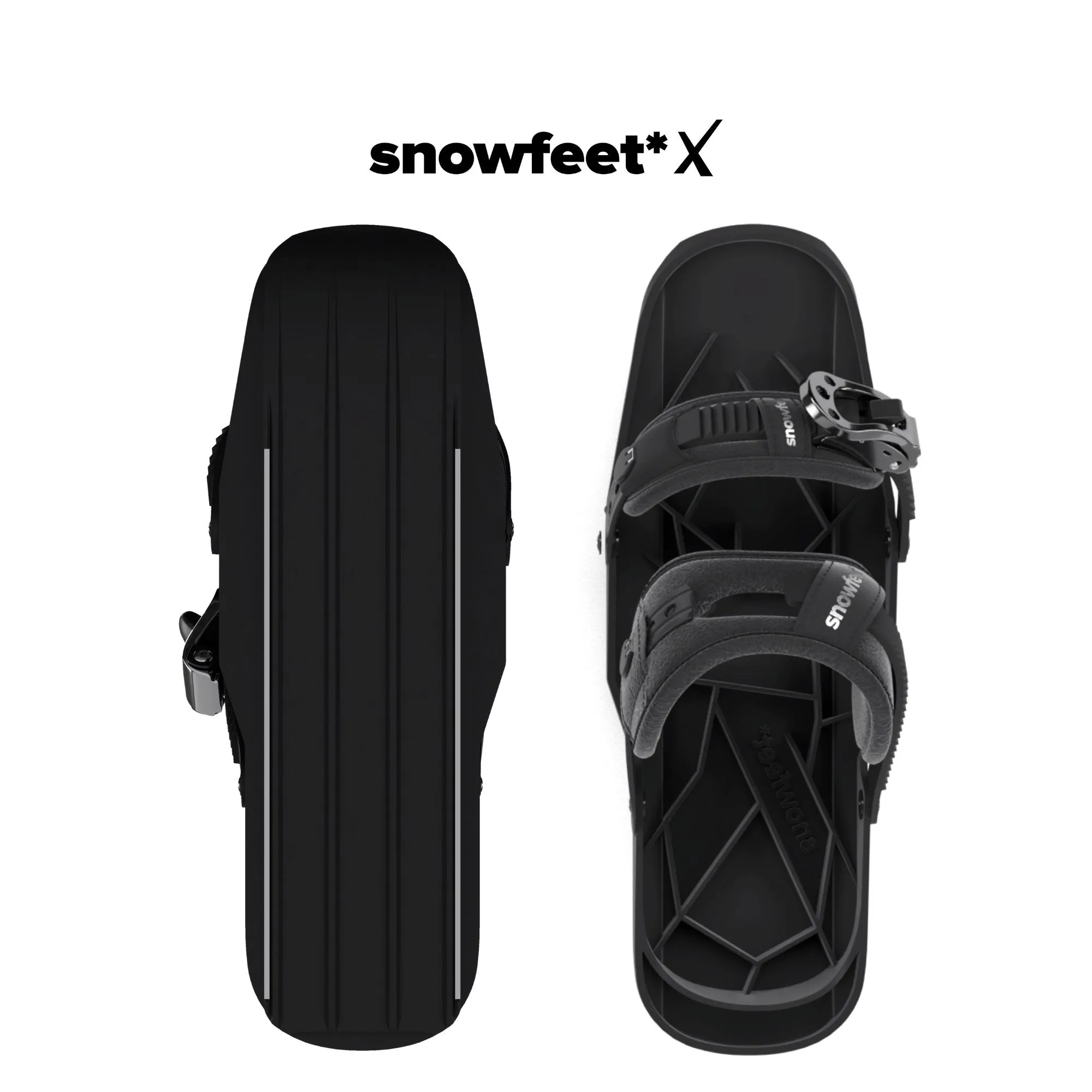 Snowfeet* | Mini Ski Skates | 38 CM