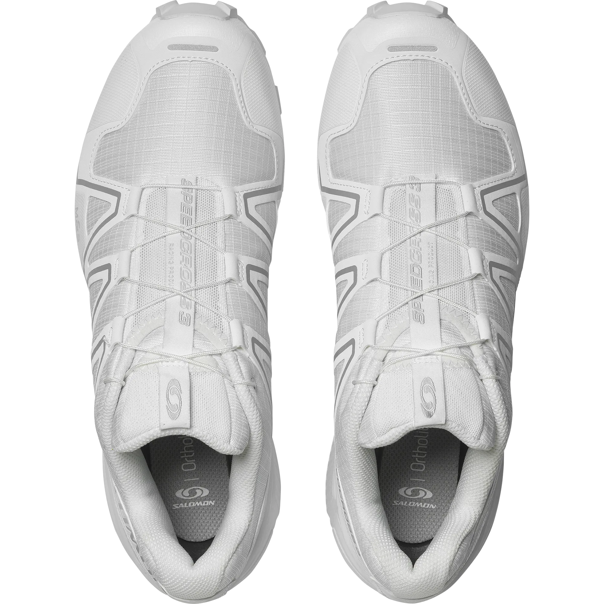 SPEEDCROSS 3 Unisex Sportstyle Shoes in White / Silver