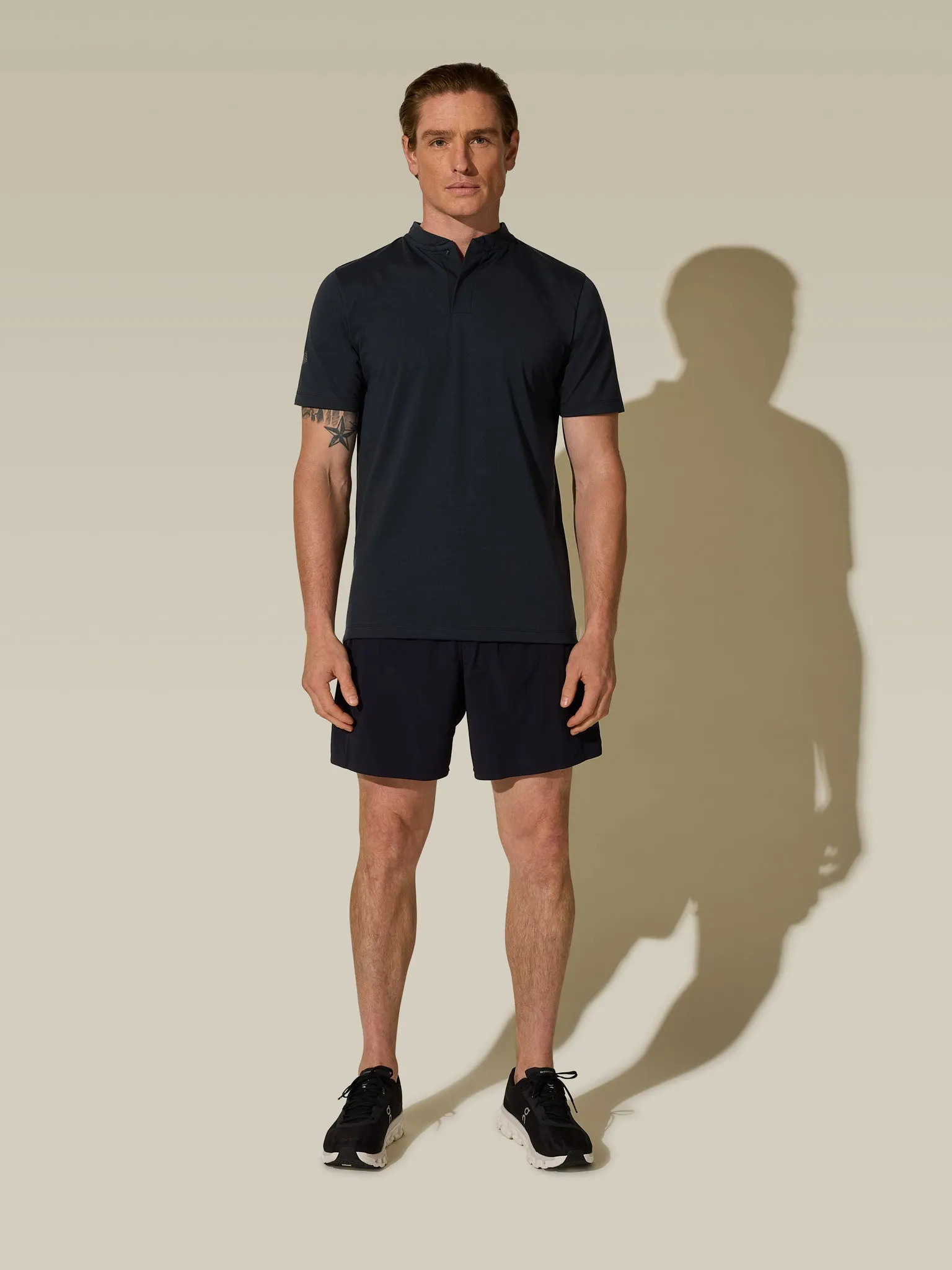 Sports Kit Henley - Dark Navy