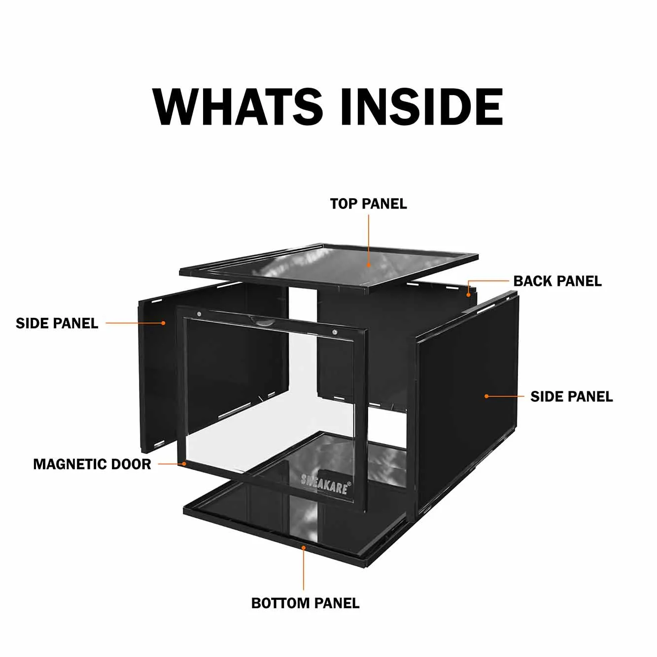 Stack'Em Sneaker Crates | Shoe Crates (Front Drop)