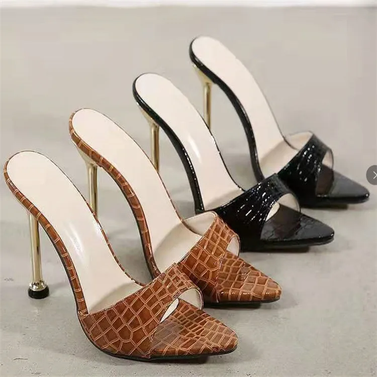 Style Serpentine High Heel Pointed Toe shoes