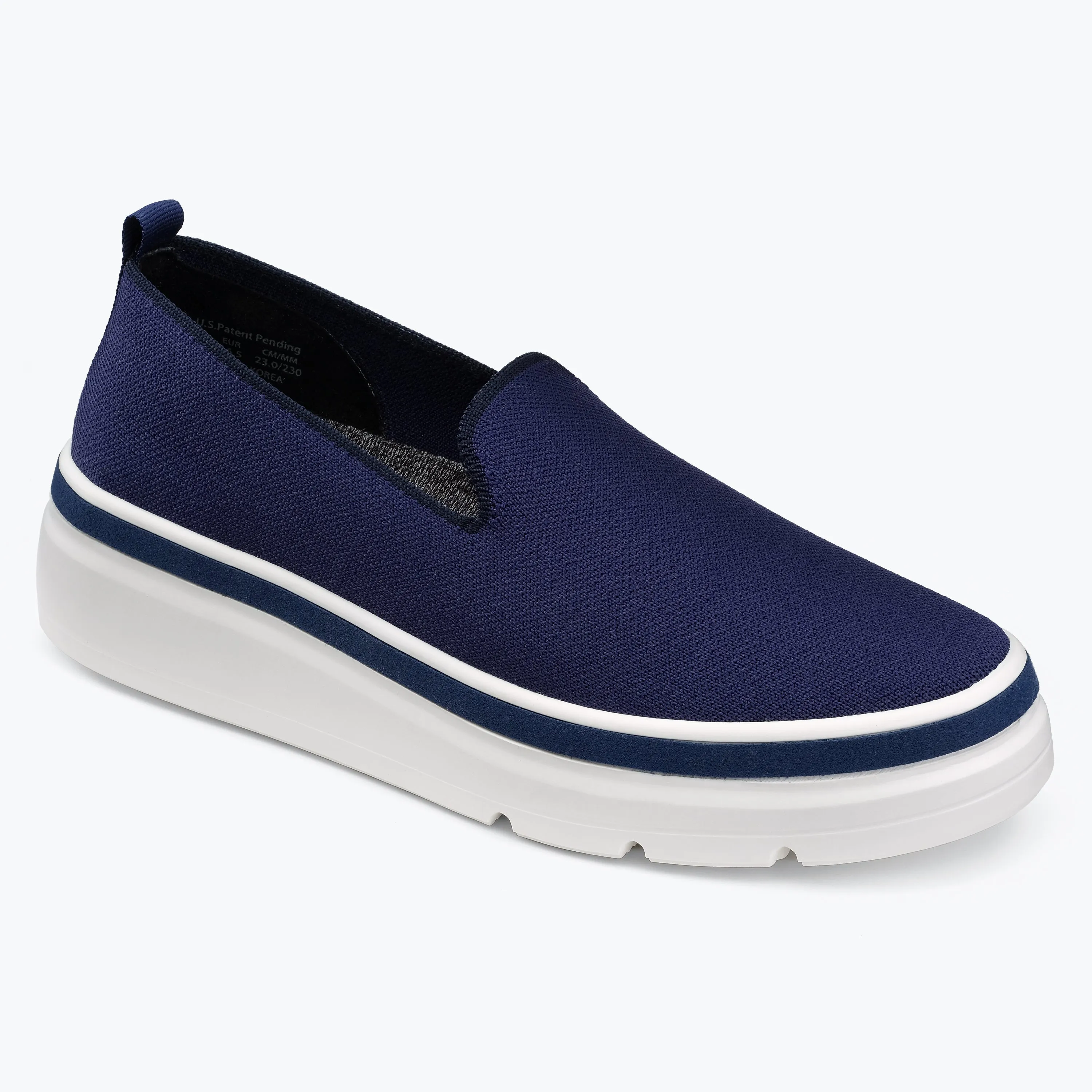 Sutton Knit Sneaker - Navy