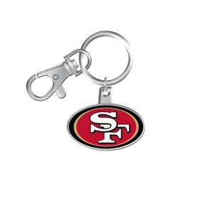 The Sports Vault NFL San Francisco 49ers Logo Keychain