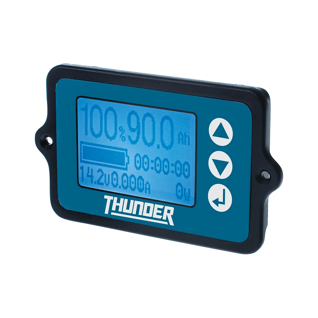 Thunder 12V 150A Battery Monitor Display - TDR17012