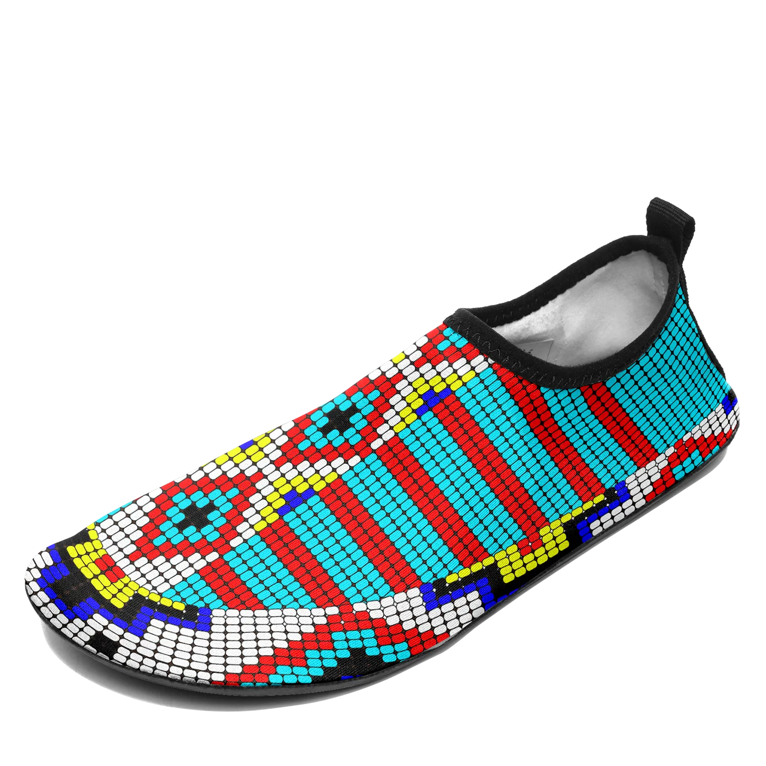 Traditional Powwow 09 Kid's Sockamoccs Slip On Shoes