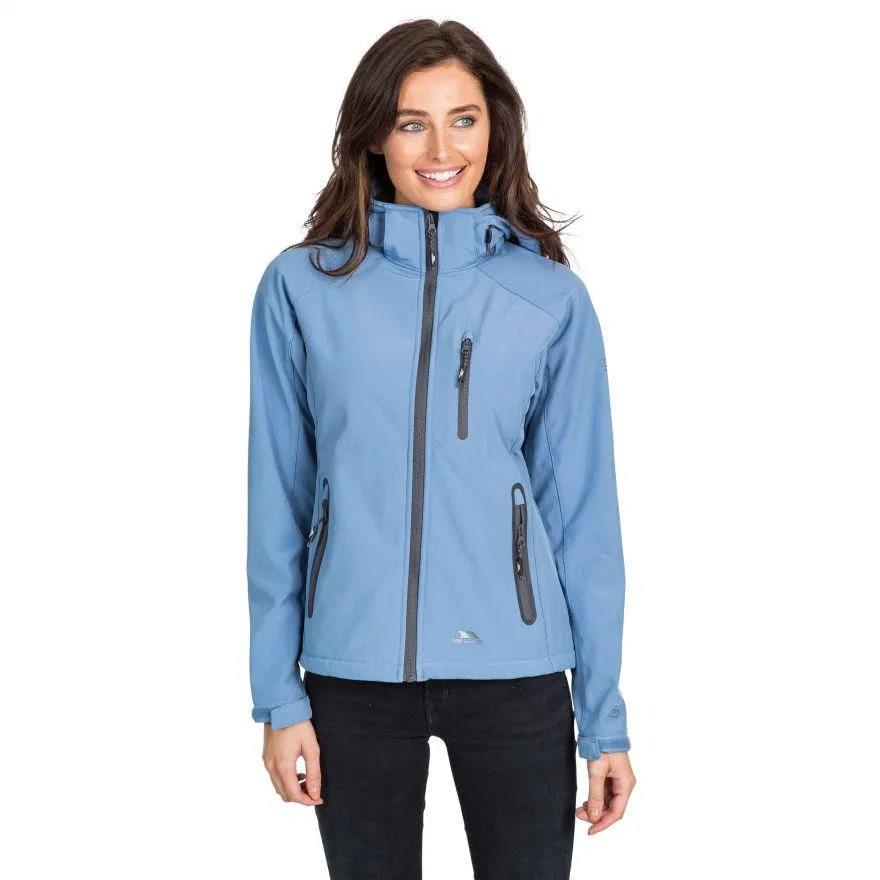 Trespass Womens Bela II Waterproof Breathable Softshell Jacket