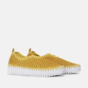 Tulip Slip On With Chunky Sole - Golden Rod