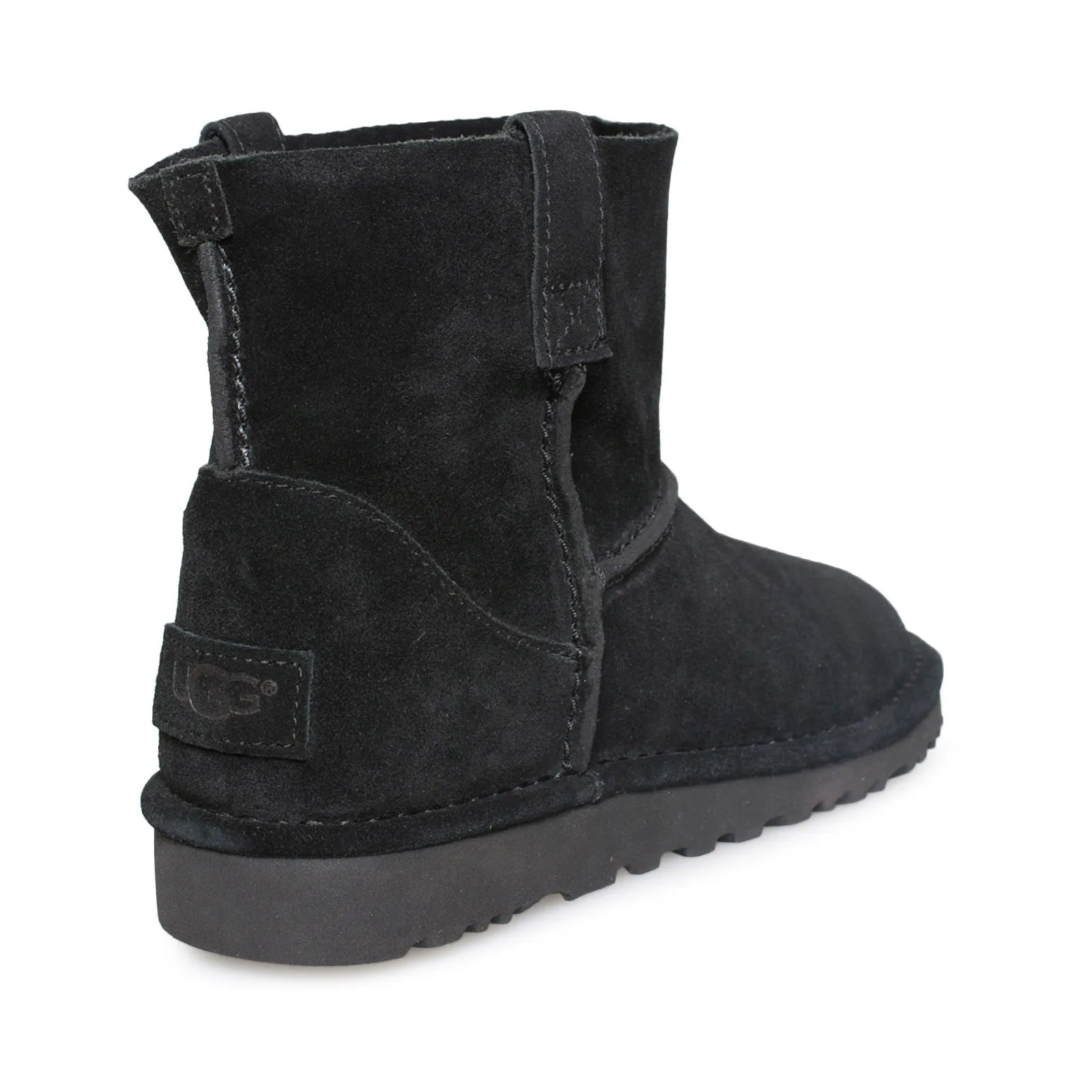 UGG Classic Unlined Mini Black Boots