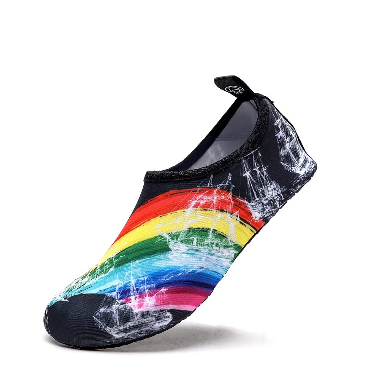 Unisex Water Shoes-Rainbow