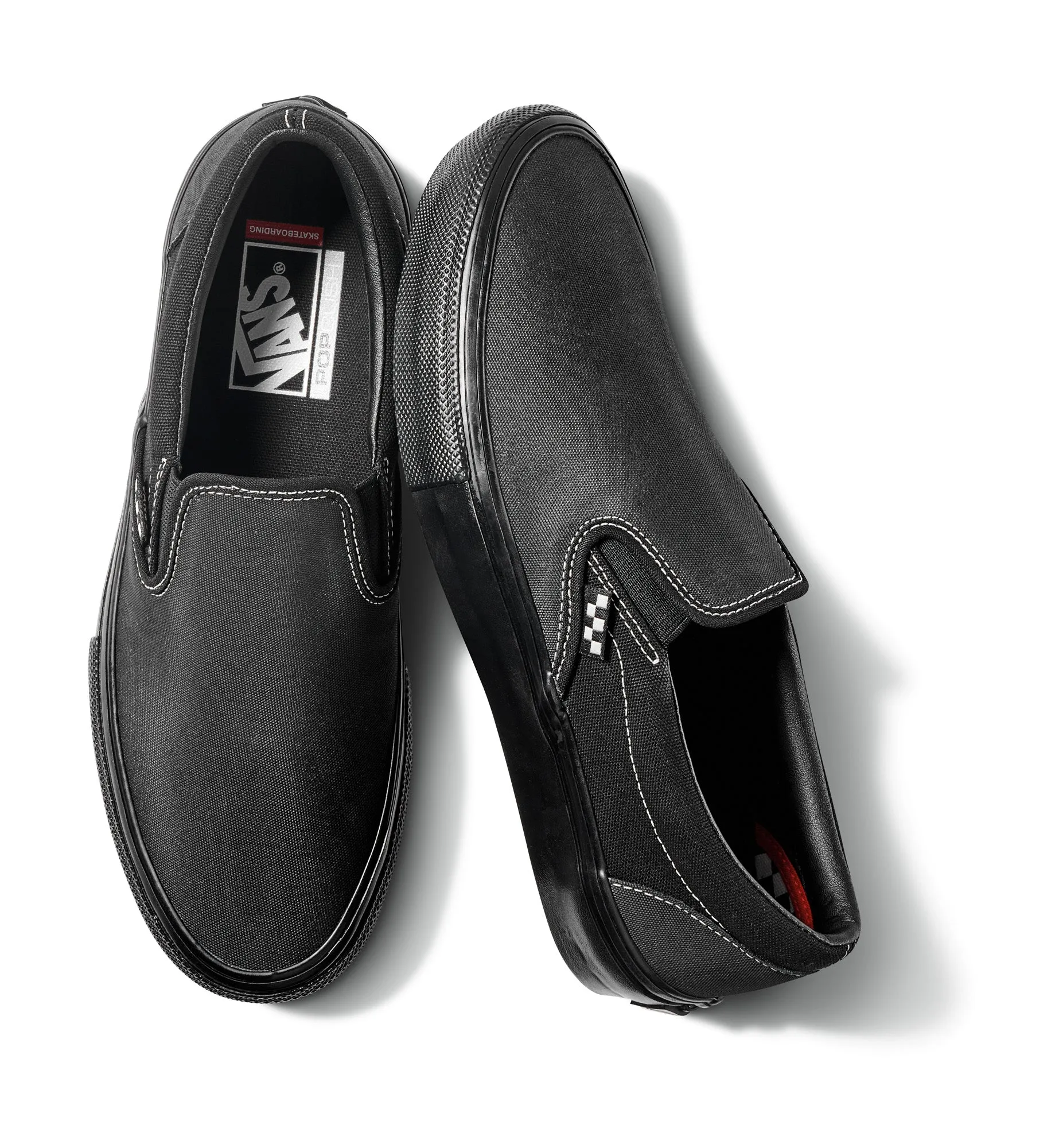 Vans Skate Slip-On Shoe - Black/Black