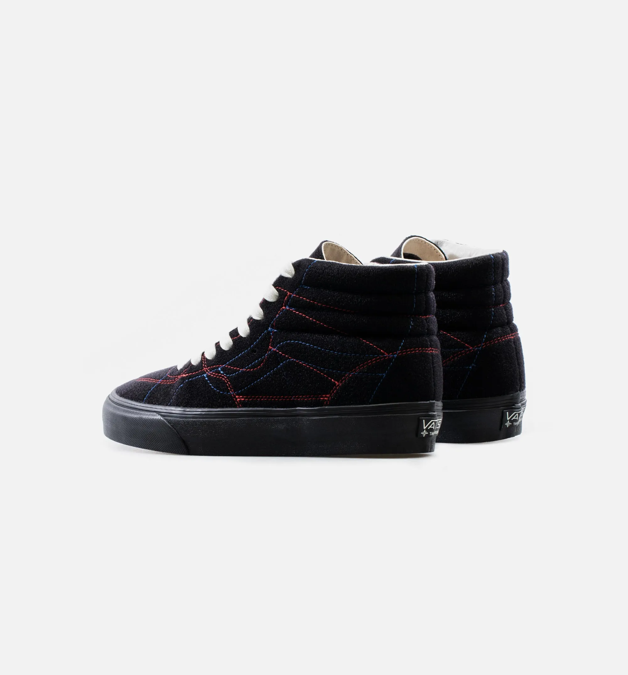 Vans X Taka Hayashi Vault SK8 Hi LX Diy Mens Skateboarding Shoe - Black/Multi