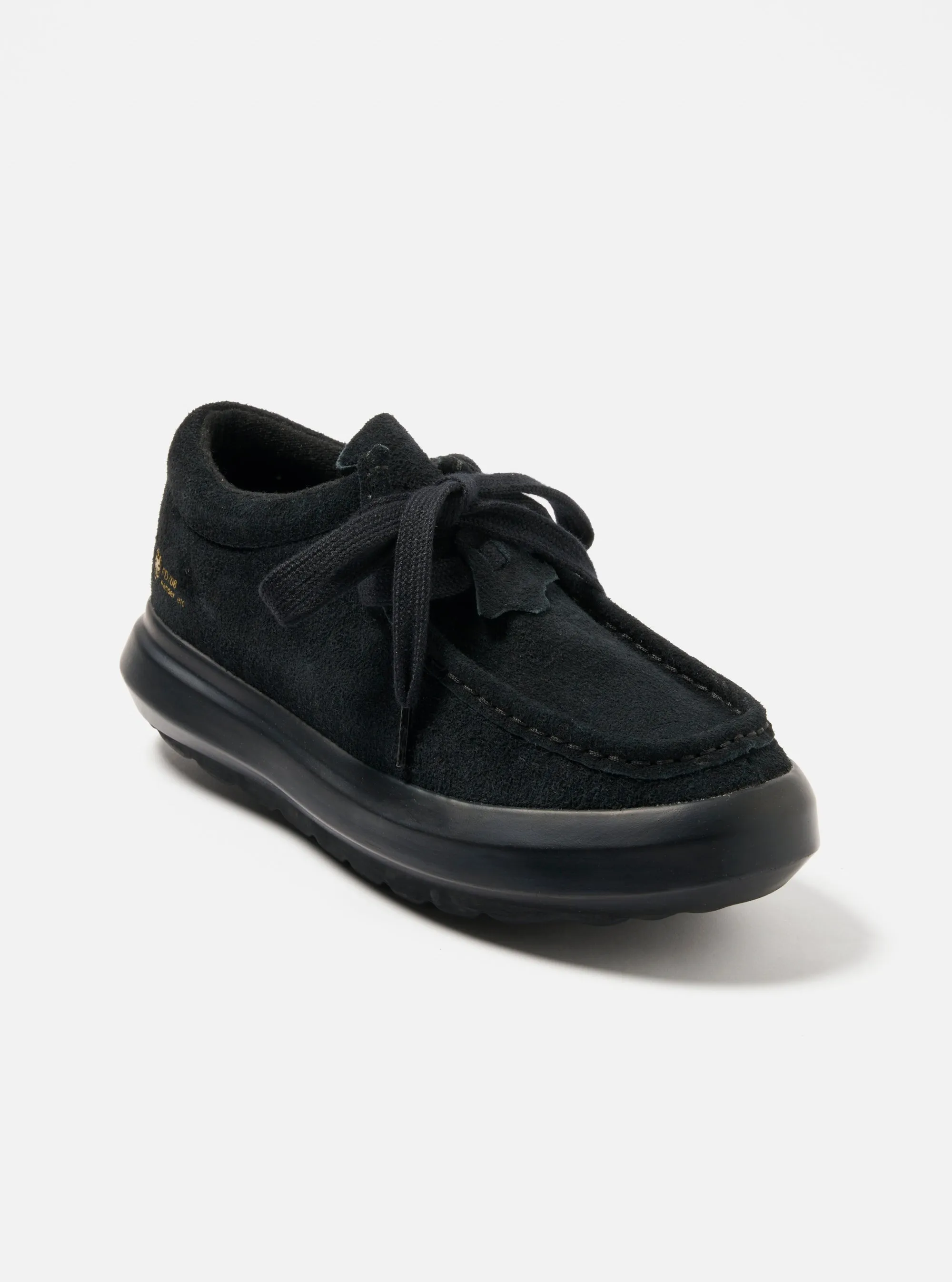 Wander FD/08 in Black Hairy Suede