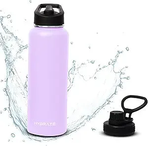 Water Bottles Kids - 1 Liter Water Bottles - Leak Proof Water Bottles - Sports