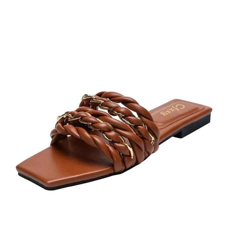 Weave Versatile Flat Sandals