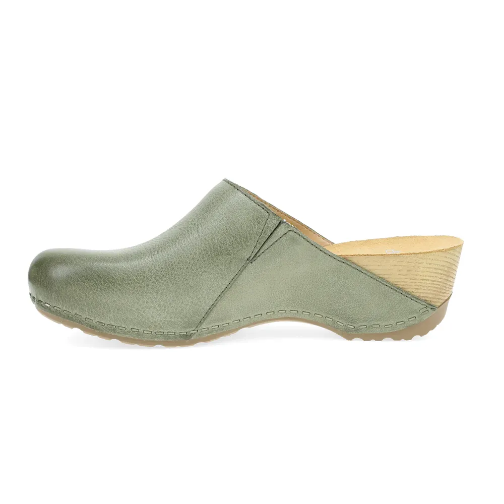 Women's Dansko Talulah Color: Ivy Milled Burnished