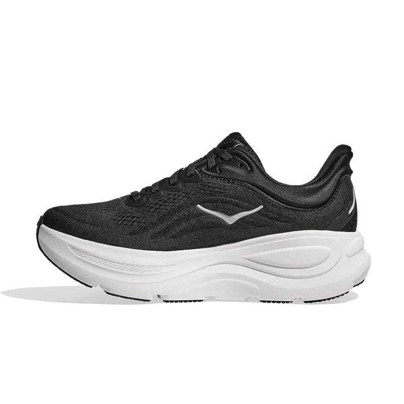 WOMEN'S HOKA BONDI 9 BLACK WHITE 1162012/BWHT