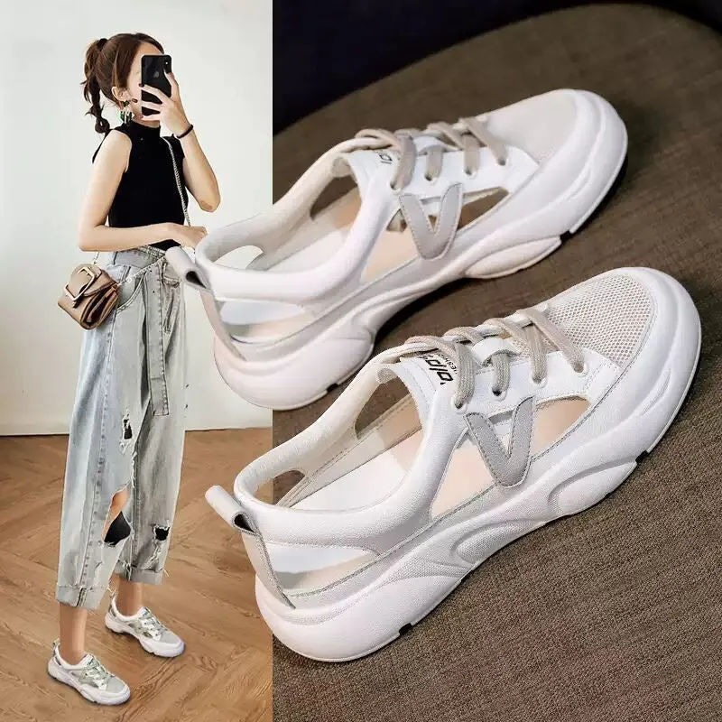 Women's Korean Versatile Breathable Sports Canvas Shoes