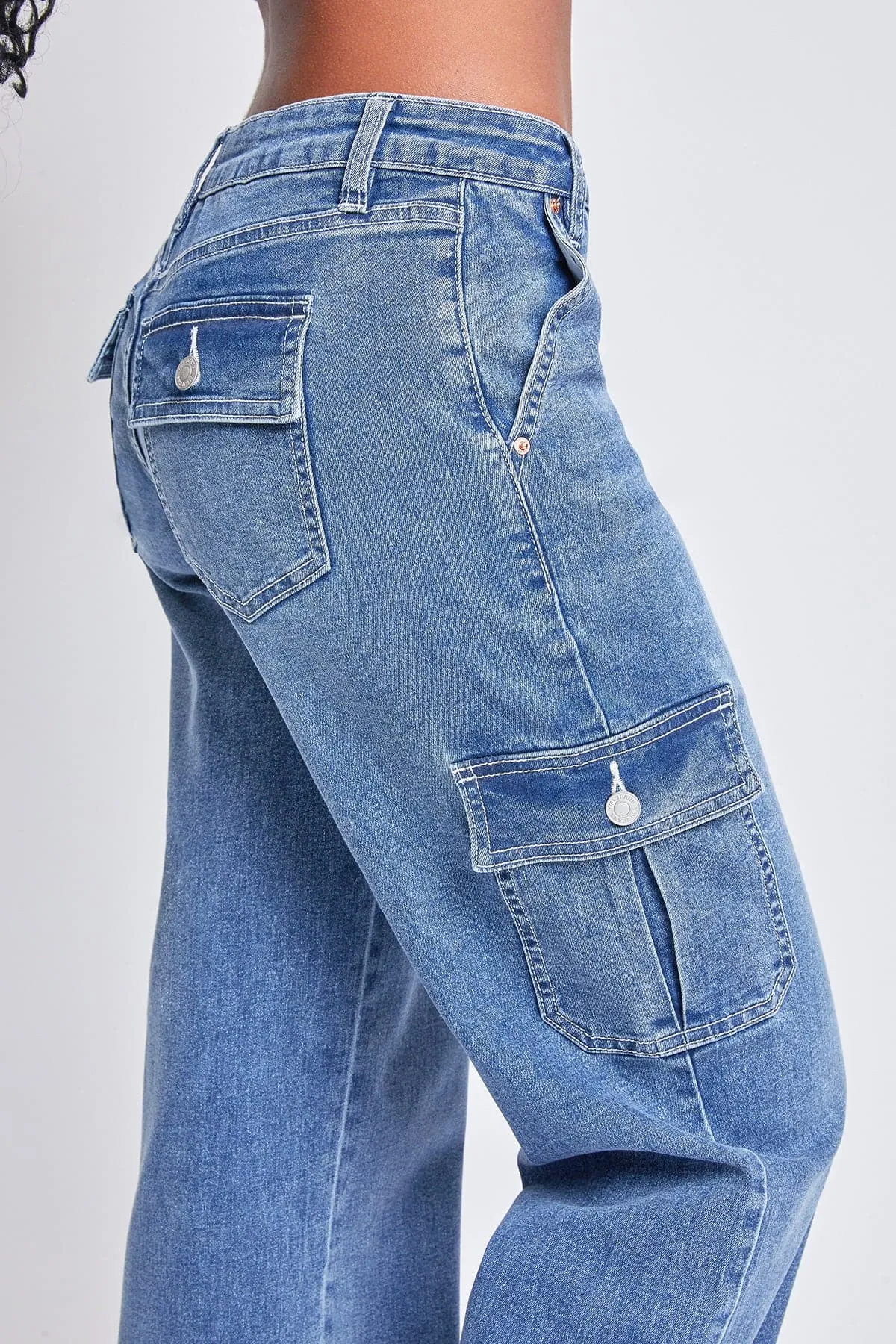 Women's Straight Leg Cargo Skater Jeans