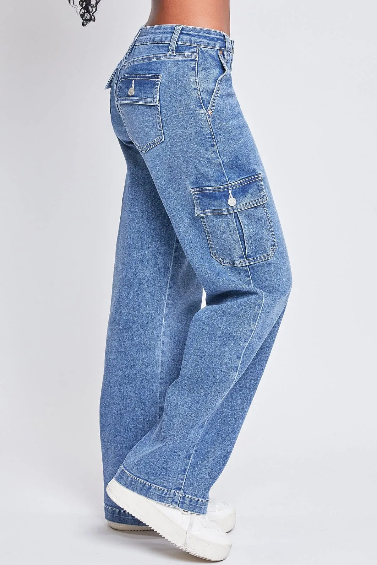 Women's Straight Leg Cargo Skater Jeans