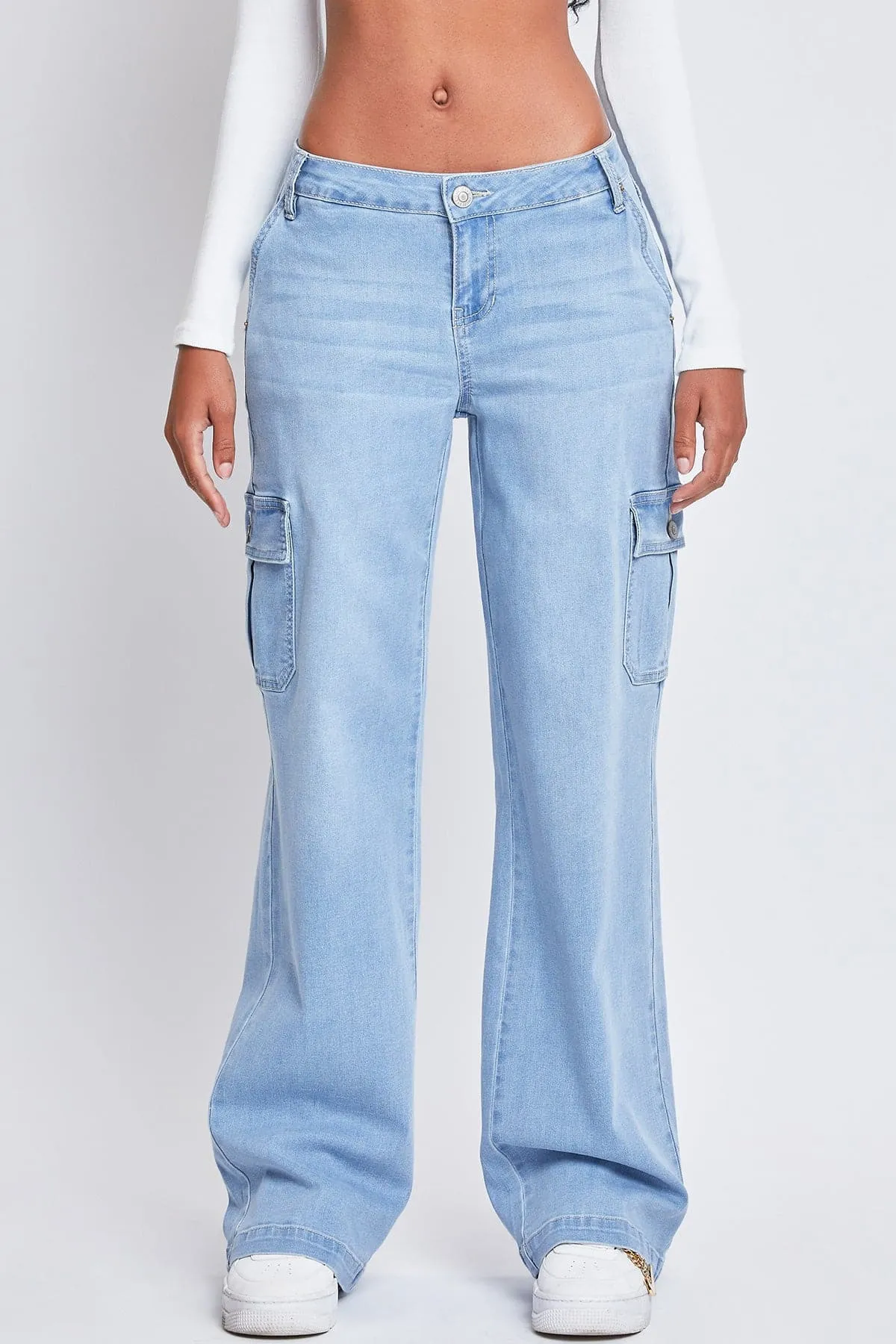 Women's Straight Leg Cargo Skater Jeans