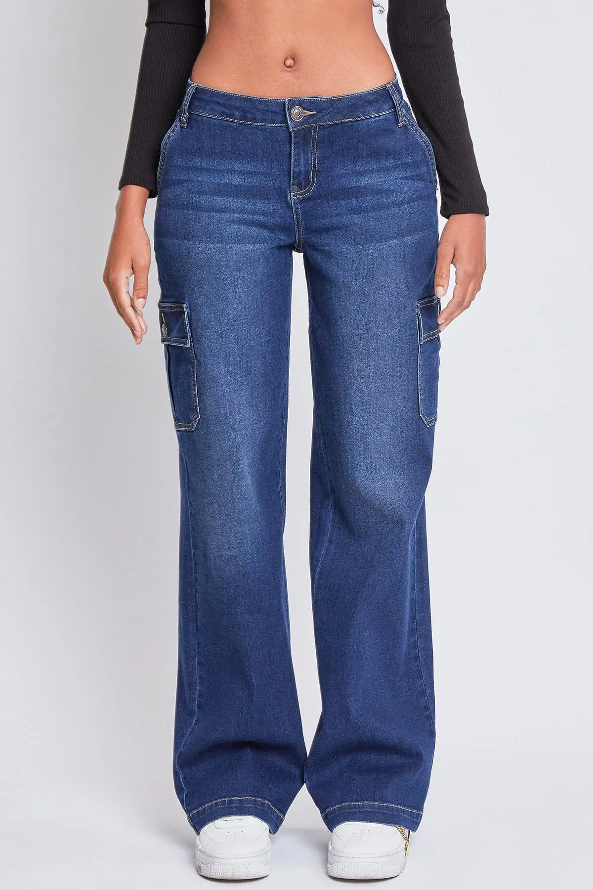 Women's Straight Leg Cargo Skater Jeans