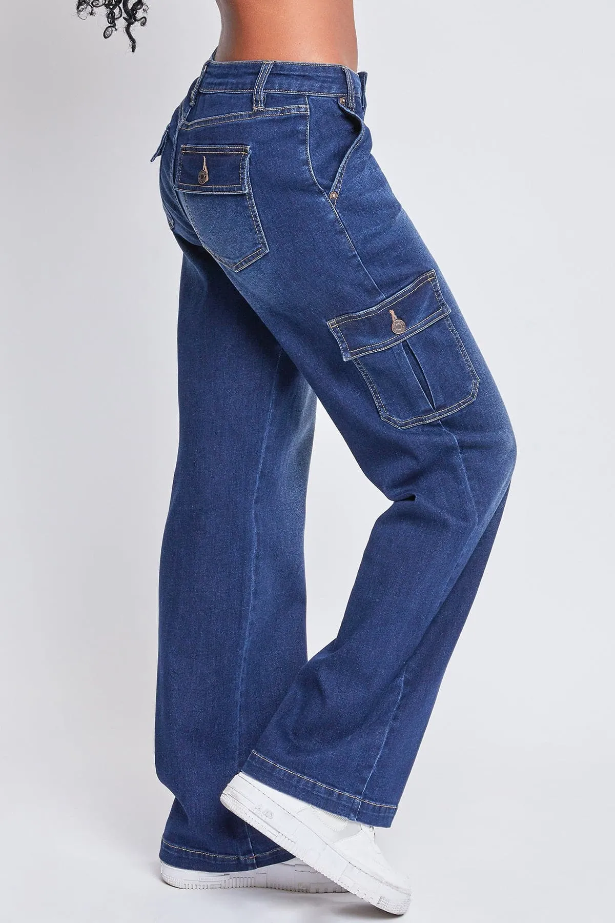 Women's Straight Leg Cargo Skater Jeans