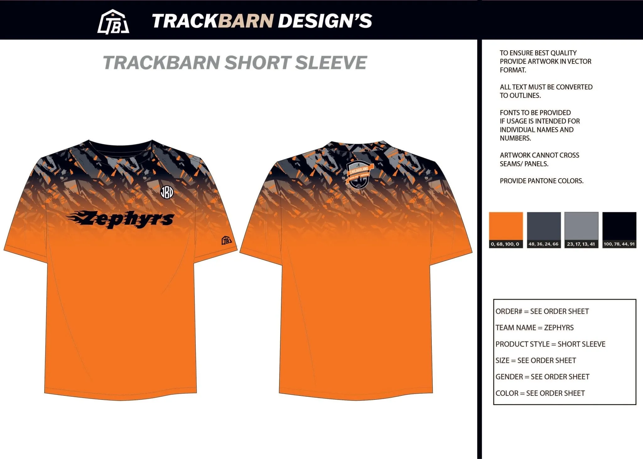 Zephyrs-TC- Womens Stretch Light Training Tee